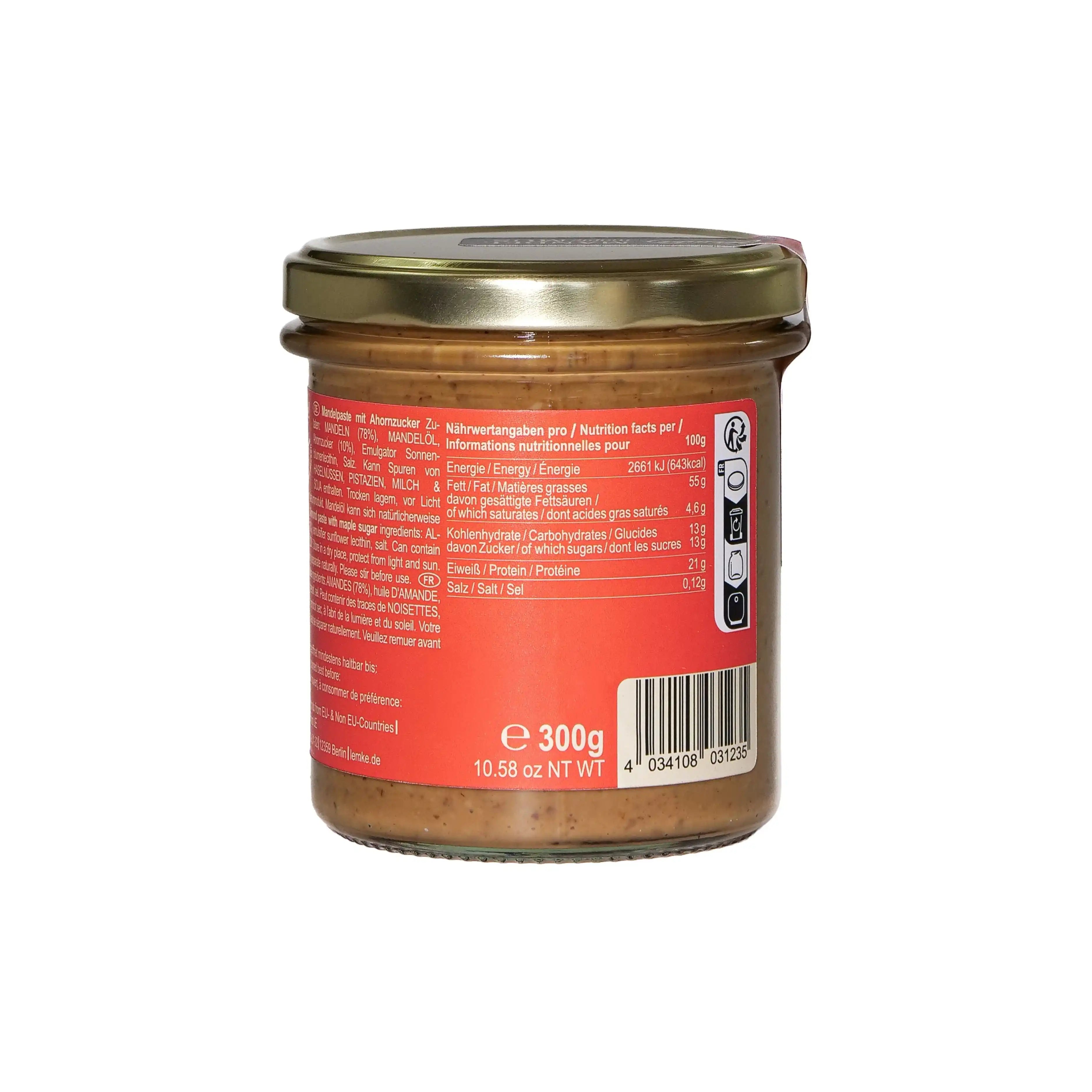 Mandelmus Maple by Lemke Feines Berliner Marzipan & Mehr