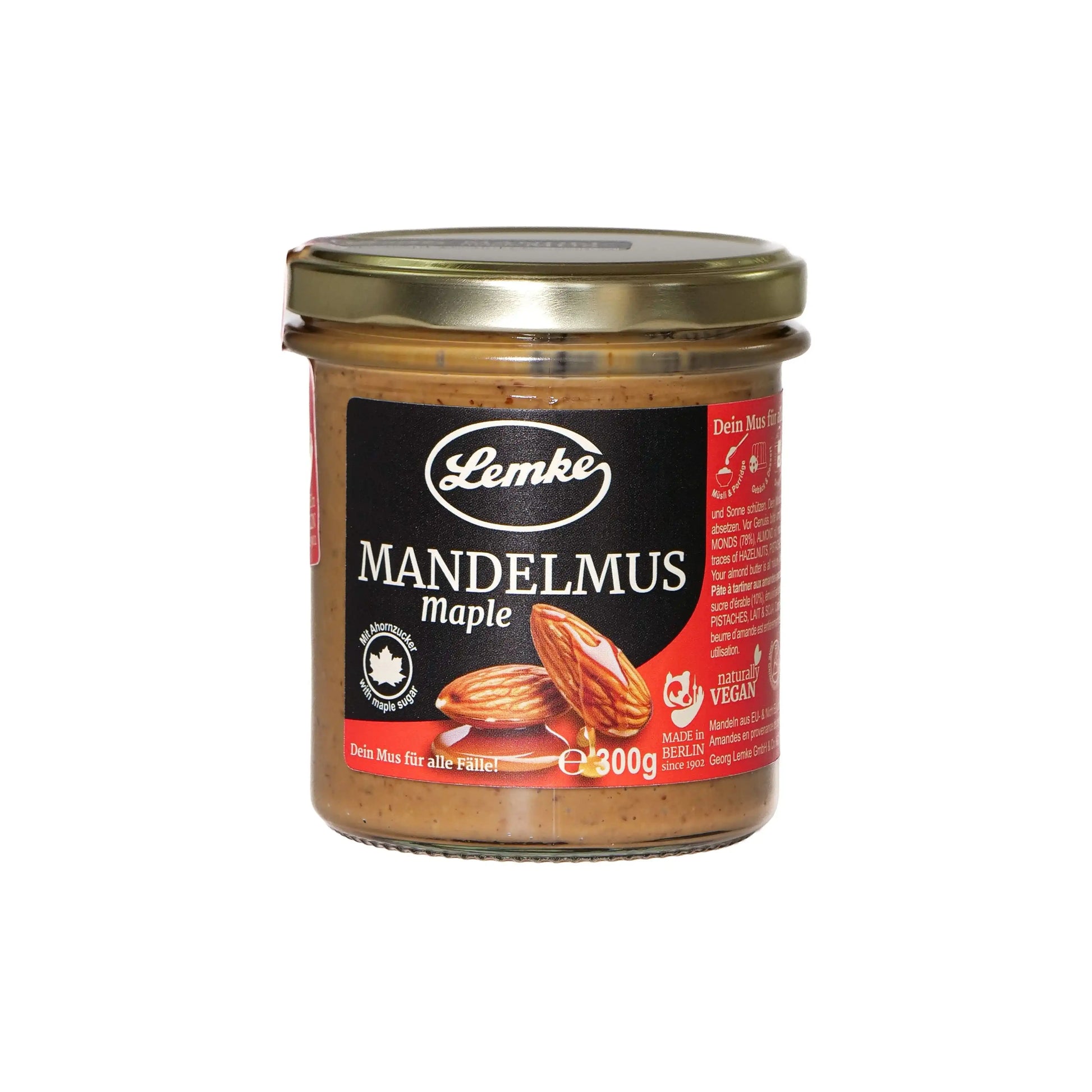 Mandelmus Maple by Lemke Feines Berliner Marzipan & Mehr