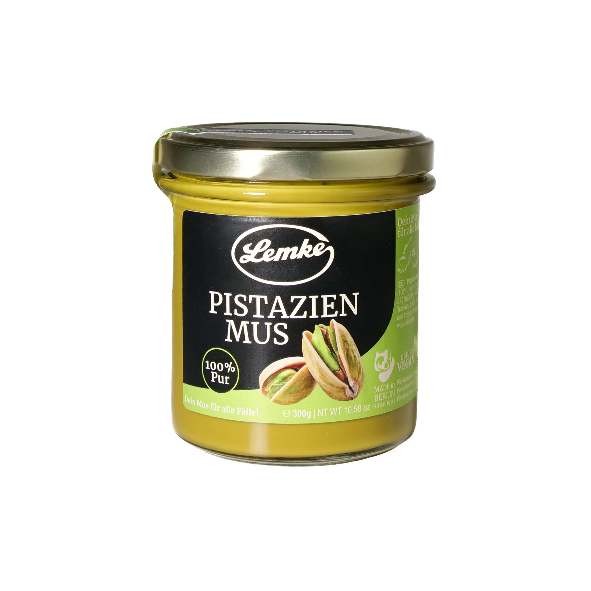 Pistazienmus 300g by Lemke Feines Berliner Marzipan & Mehr