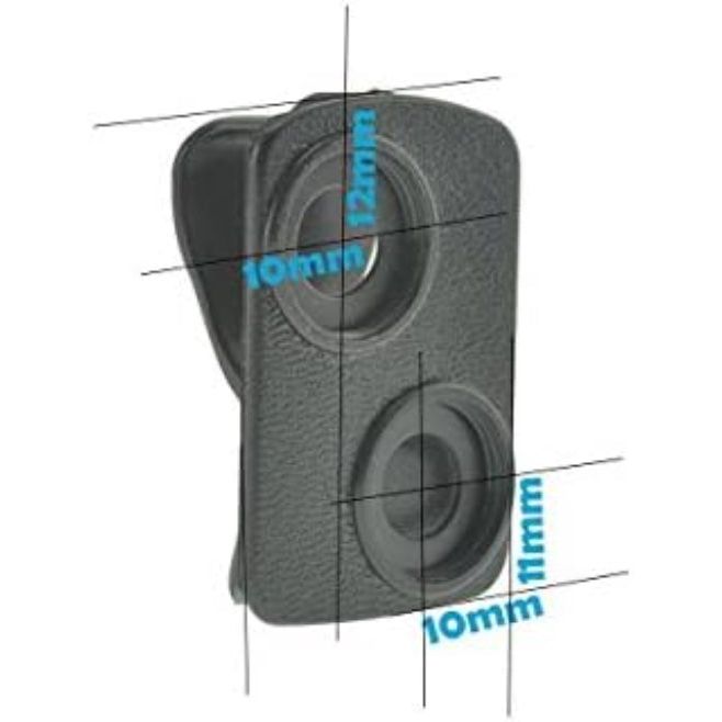 Mikroskop Linse Objektiv 30x Zoom Clip On Klemm Adapter Für Smartphone Tablet PC