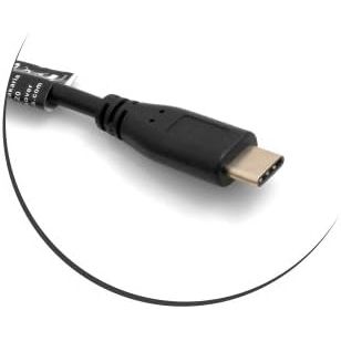 SYSTEM-S USB 3.1 Type C Kabel Stecker zu Micro USB 2.0 Buchse Eingang Converter Datenkabel Ladekabel Verlängerung 28 cm