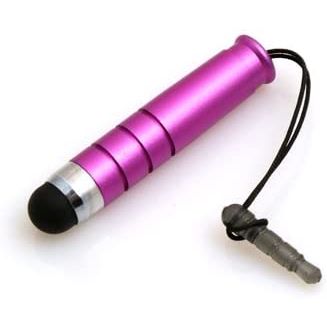 System-S Mini Touch Pen Pink - Präziser Stylus Für Smartphones Und Tablets, Für Zeichnen, Schreiben Und Navigation
