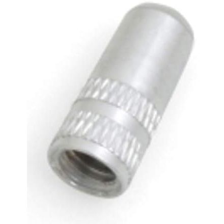 SystemS Ventilkappe Presta Sclaverand Ventil Aluminium Silber Schutz Vor Schmutz Staub