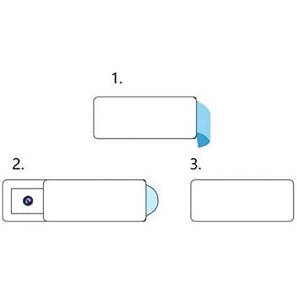 Webcam Abdeckung Selbstklebend Schwarz Privatsphäre Schutz Für Laptop PC Smartphone Kamera