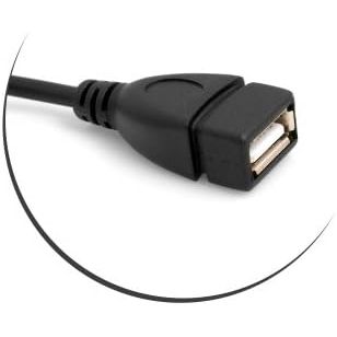 Micro USB OTG Adapterkabel 90 Grad Winkel USB Typ A Buchse Plug and Play 13 cm Kabel