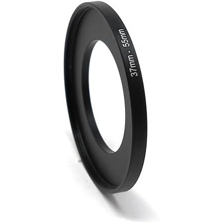 37mm zu 55mm Step Up Ring Objektiv-Adapter Schwarz Für Filter - Erweiterte Kompatibilität