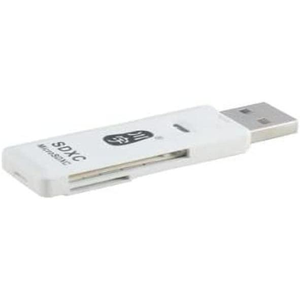 System-S USB A Adapter Stick für SD Micro SD Kartenlesegerät