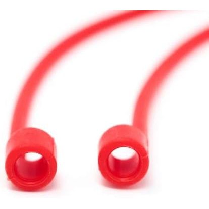 Silikon Halteband Holder Für AirPods Rot Mit Rutschfestem Silikonring Für Sicheren Halt 5 Stück