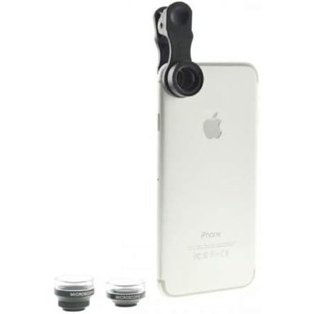 Makro Linse 3er Set Mit Clip Und Schutztasche Für Smartphone Für Nahaufnahmen Und Detailaufnahmen