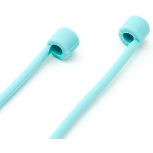 AirPods Silikon Halteband Holder Türkis Mit Zwei Rutschfesten Silikonringe Für Kopfhörer Zubehör