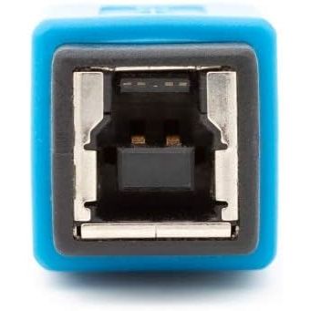 USB 3.0 Typ B Stecker Zu Typ B Buchse Adapter Blau Schnelle Datenübertragung Bis 5 Gbit Pro Sekunde