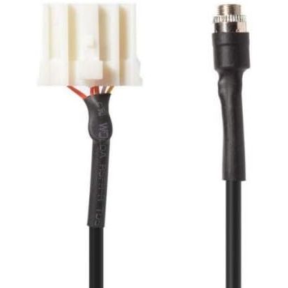 SYSTEM-S Audio Kabel 1,5 m Klinke Buchse zu Mazda Autoradio in Schwarz