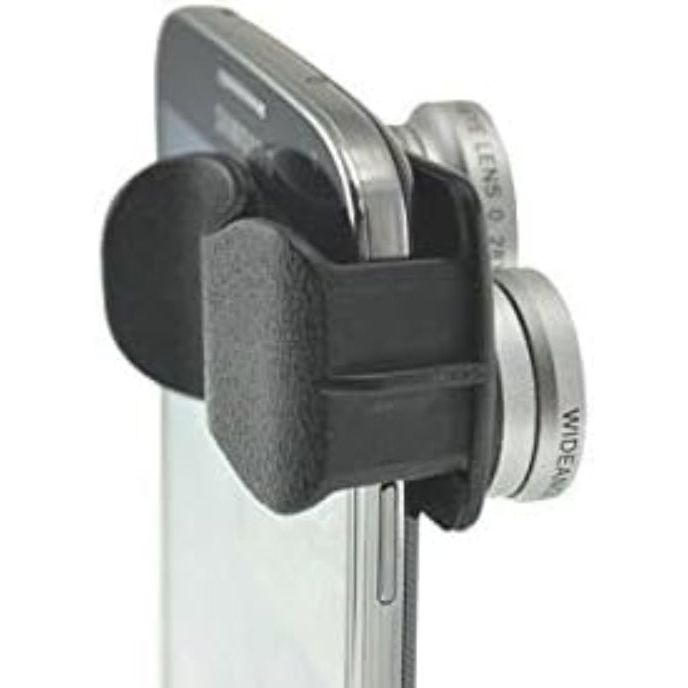 Mikroskop Linse Objektiv 30x Zoom Clip On Klemm Adapter Für Smartphone Tablet PC