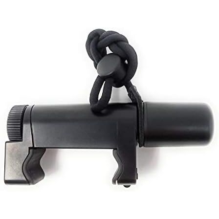 SYSTEM-S Halterung Befestigung mit Wasserwaage und Handschlaufe in Schwarz für Smartphone