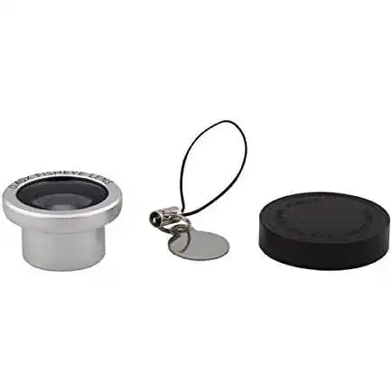 System-S Universal 0,4x Fischauge Fisheye Linse Objektiv magnetischer Halt für Smartphone Tablet PC