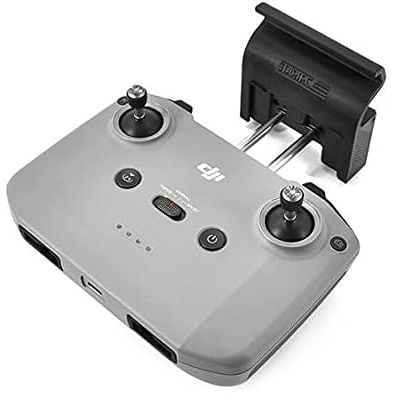 SYSTEM-S Smartphone Halterung Befestigung in Schwarz für Drohnenfernbedienung