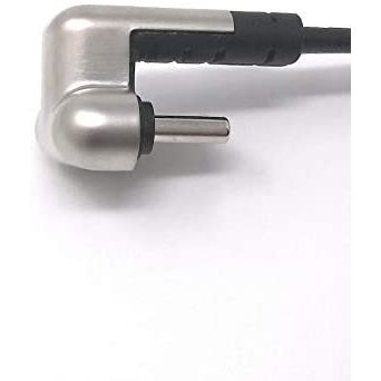 USB C Kabel Mit Winkelstecker Aus Metall Flachband 123 cm Schwarz USB 3.1 Typ C Kabel