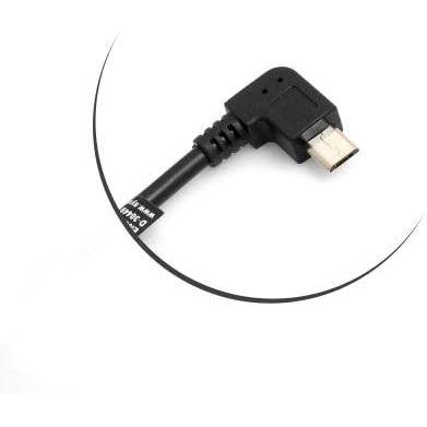 Micro USB Kabel 90 Grad Rechts Winkelstecker USB A Male zu Micro USB Male 27 Zentimeter