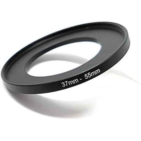 37mm zu 55mm Step Up Ring Objektiv-Adapter Schwarz Für Filter - Erweiterte Kompatibilität