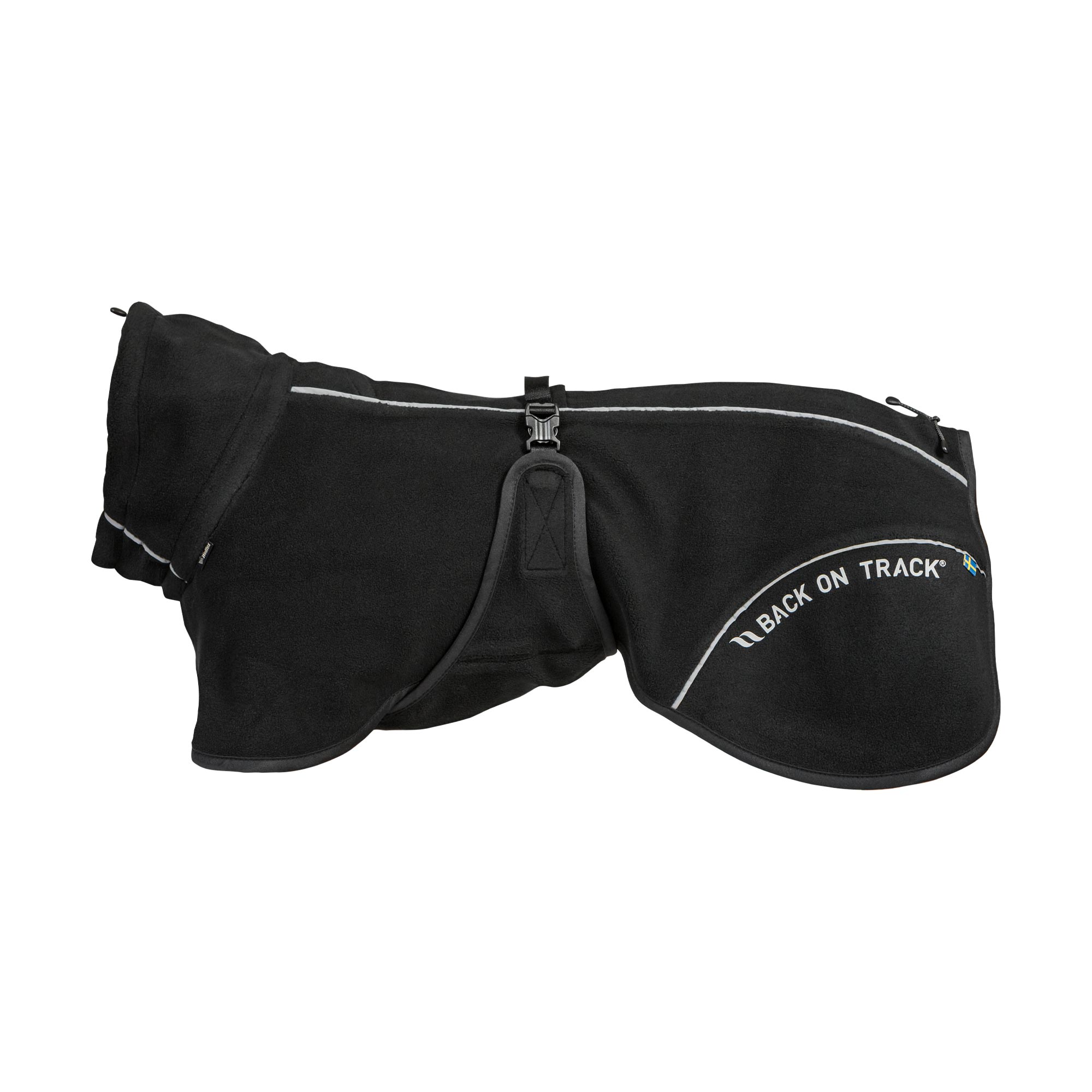 BAY Fleece-Hundemantel, Hoher Rutenansatz