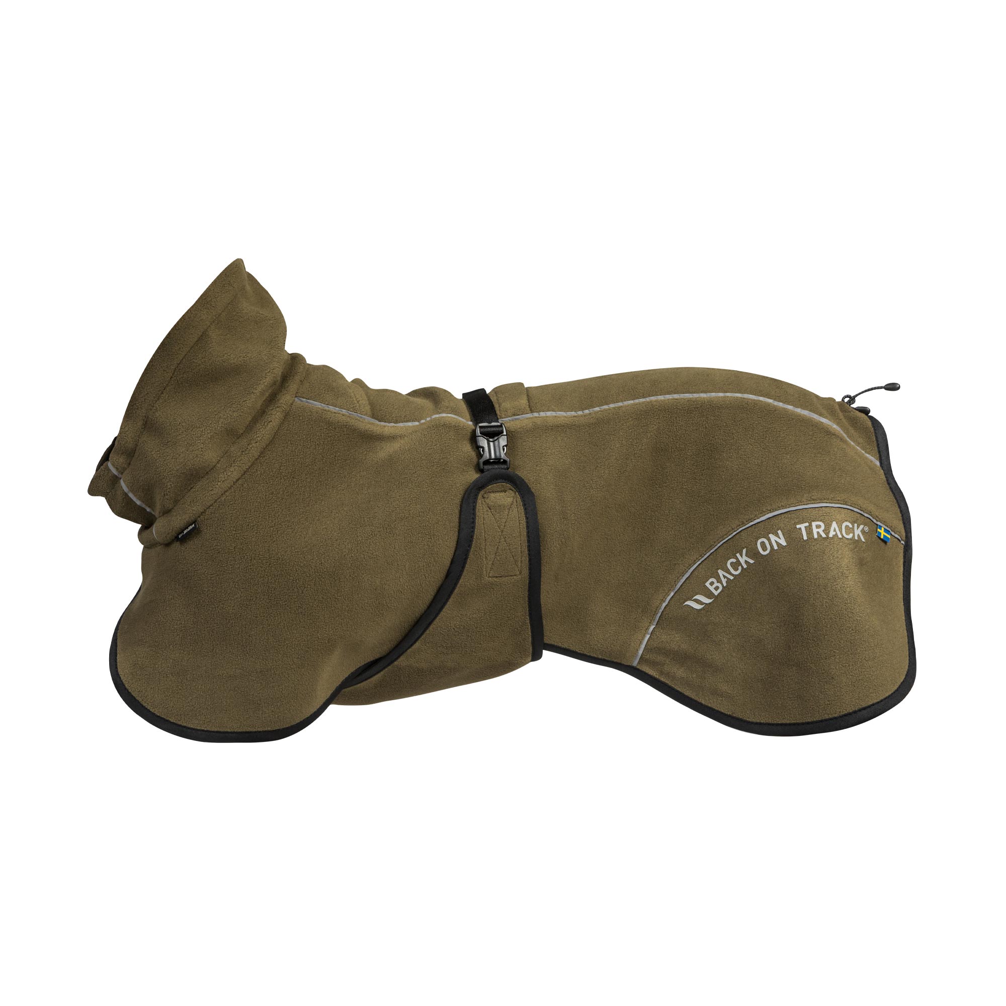 BAY Fleece-Hundemantel, Hoher Rutenansatz