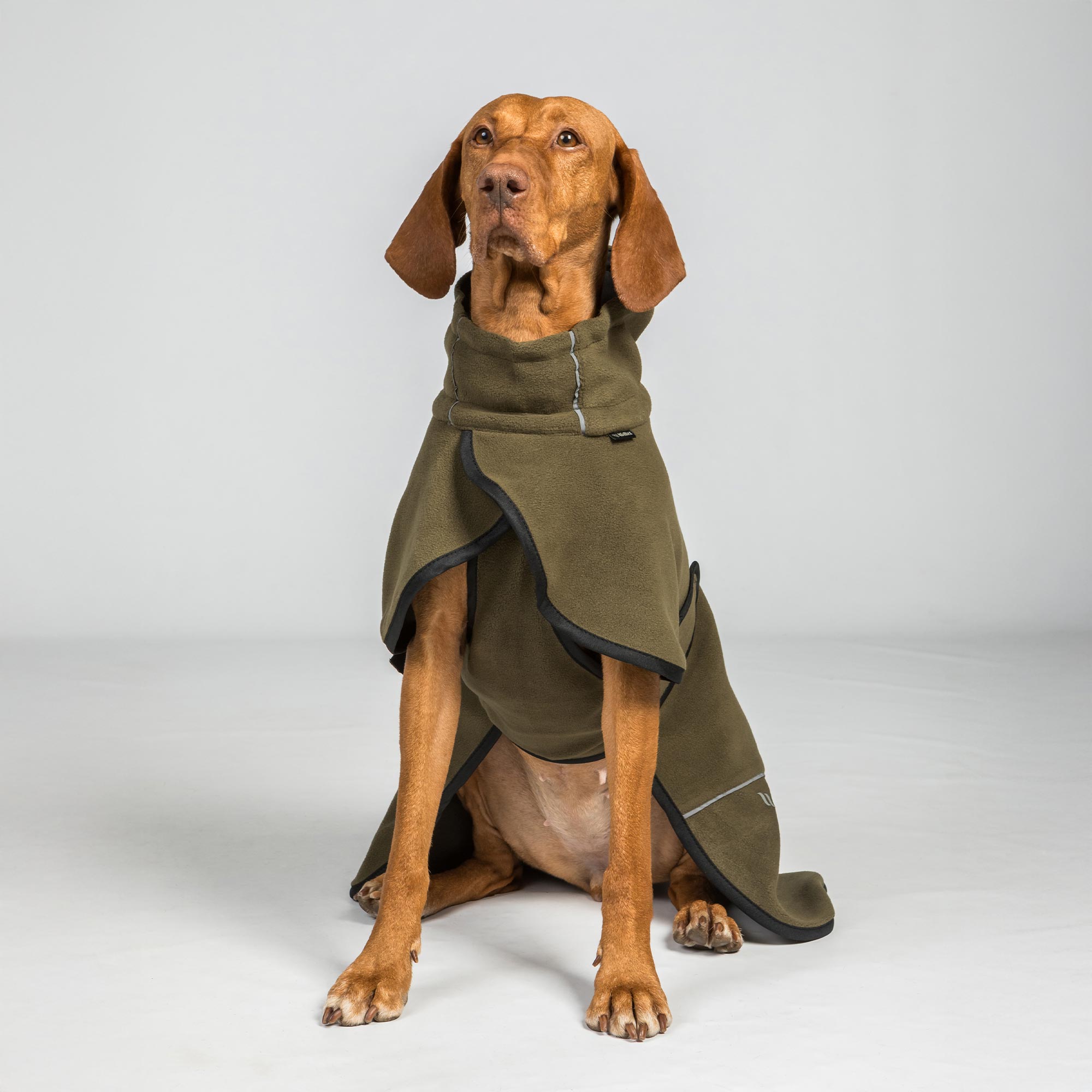 BAY Fleece-Hundemantel, Hoher Rutenansatz
