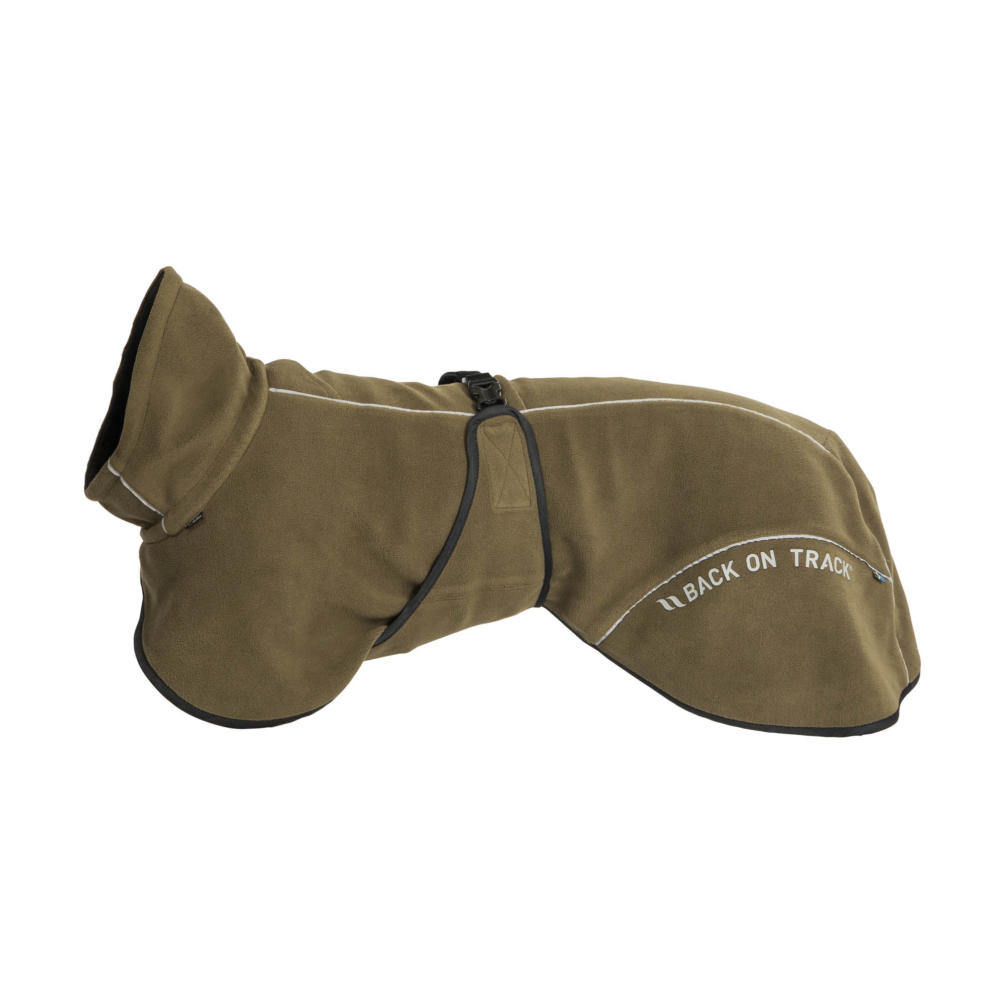 BAY Fleece-Hundemantel, Niedriger Rutenansatz