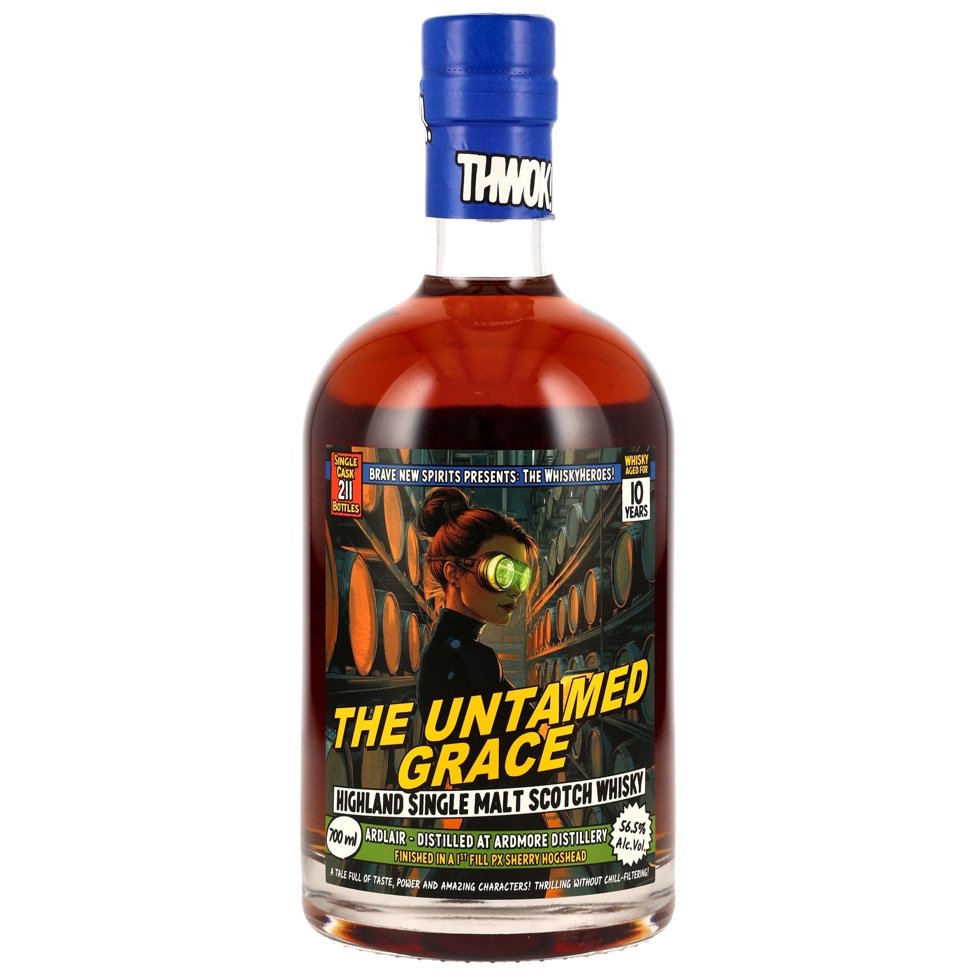 Ardlair 10 - Whisky Heroes: The Untamed Grace - 1st Fill PX Sherry Hogshead Finish