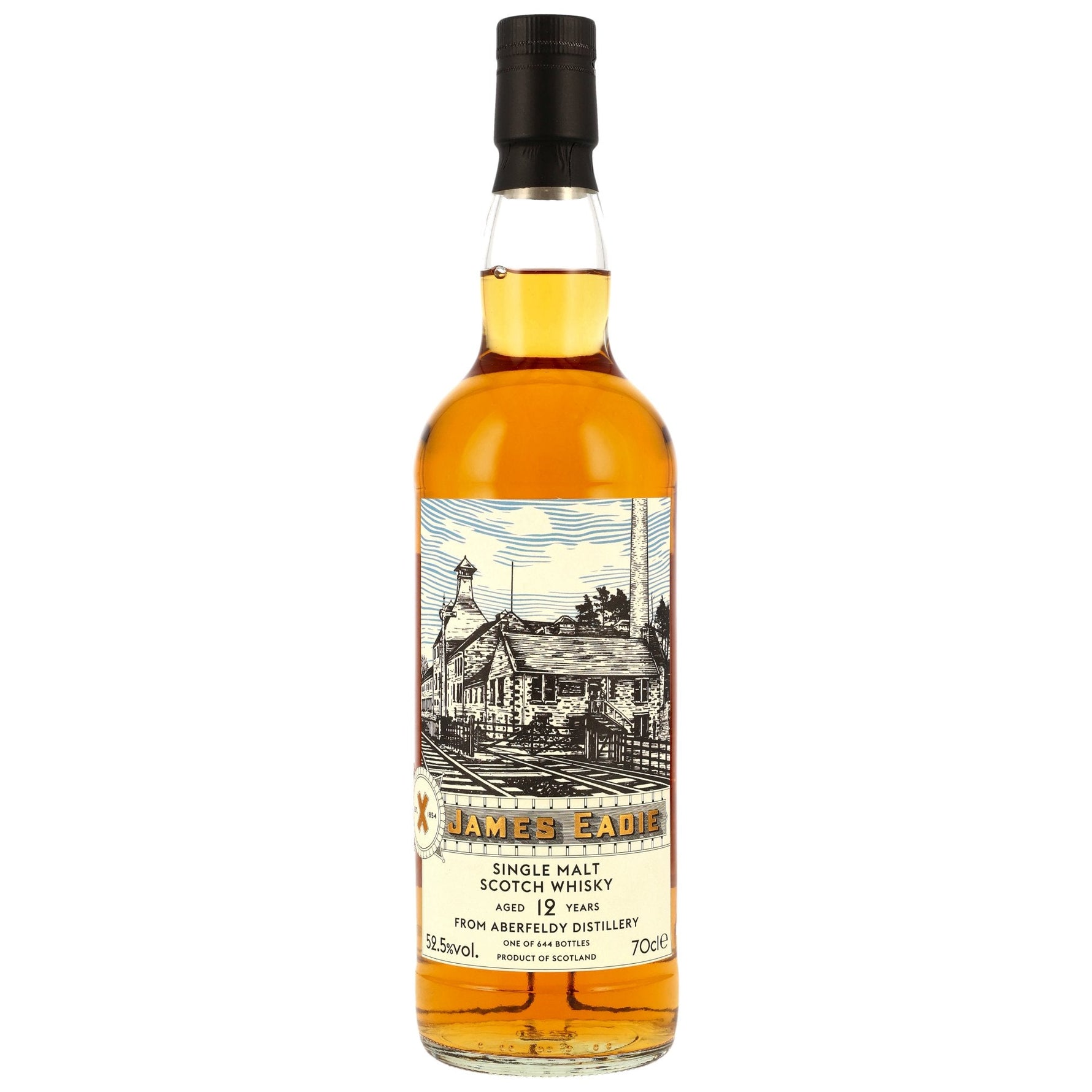 Aberfeldy 12 2013/2025 - James Eadie - Two First Fill Bourbon Hogsheads