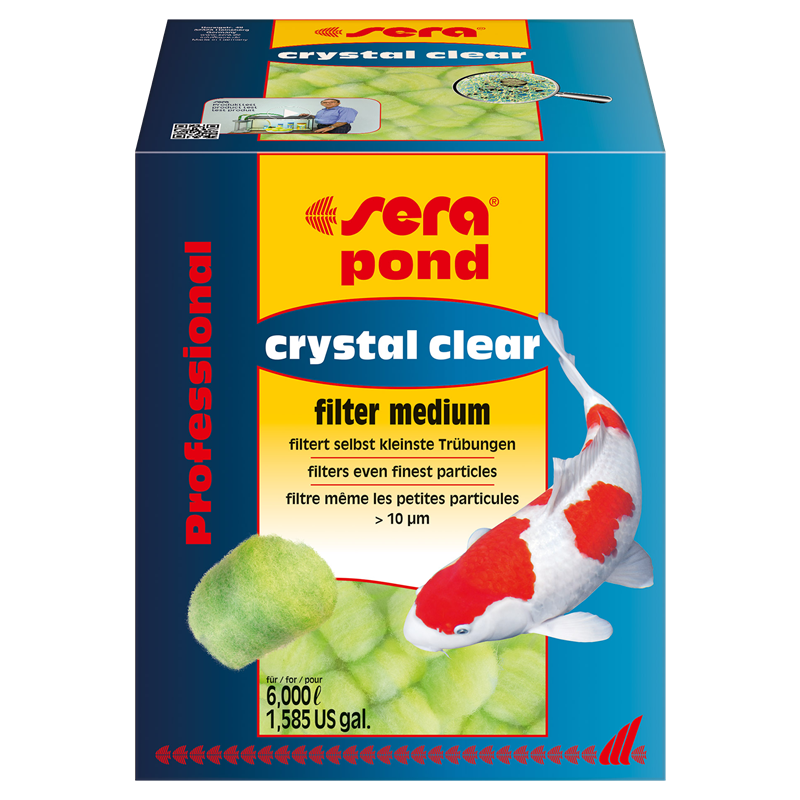 Sera crystal clear - Professional filter medium