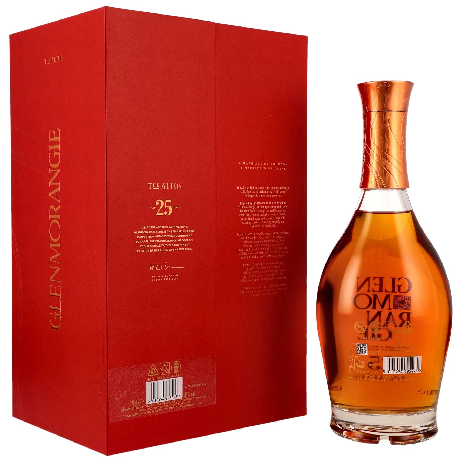 Glenmorangie 25 - The Altus - Bourbon & Madeira Wine Casks