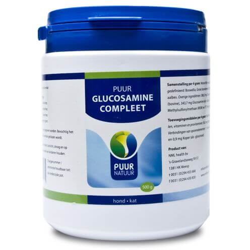 Puur Natuur Naturreines Glucosamin Extra (Komplett) Für Hund Und Katze