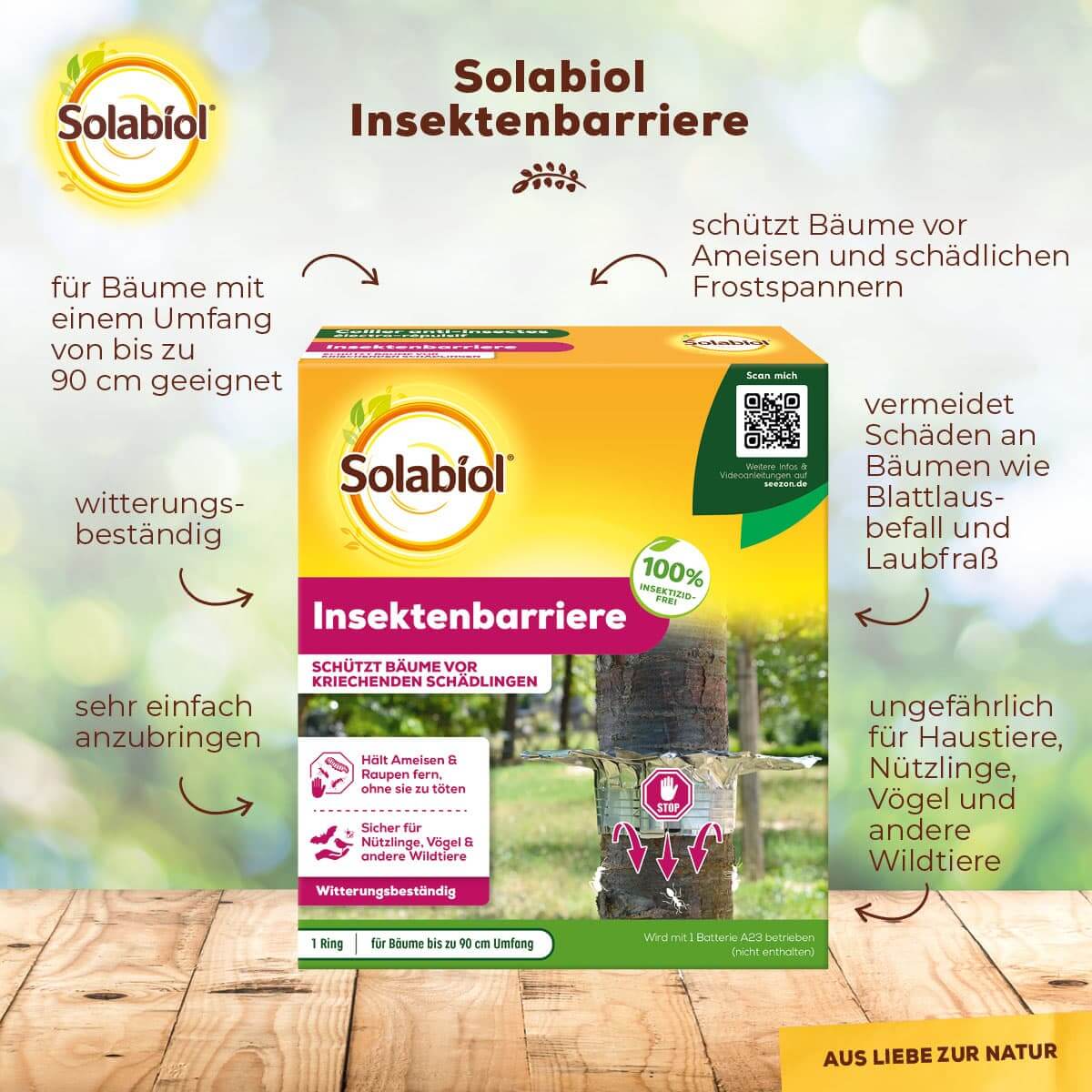 Solabiol Insektenbarriere 1 Stück