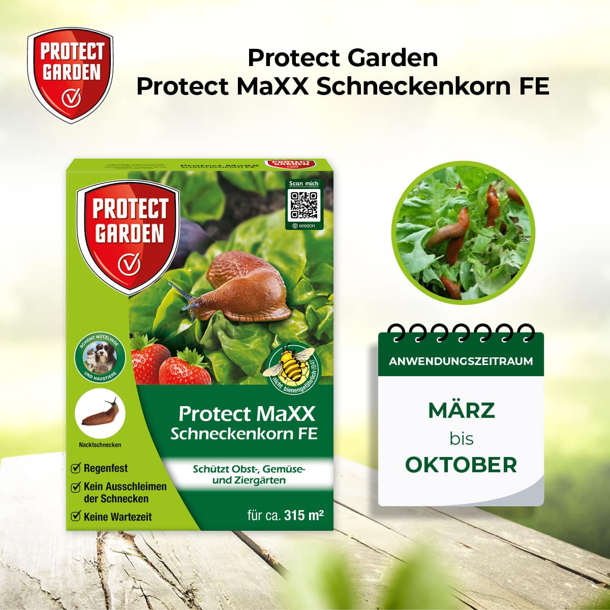 Protect MaXX Schneckenkorn FE 500 g für ca 130 m²