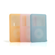 3 In 1 Transparente Silikonhüllen Für Apple iPod Video 30 GB Schutz Vor Kratzern Blau Orange Pink