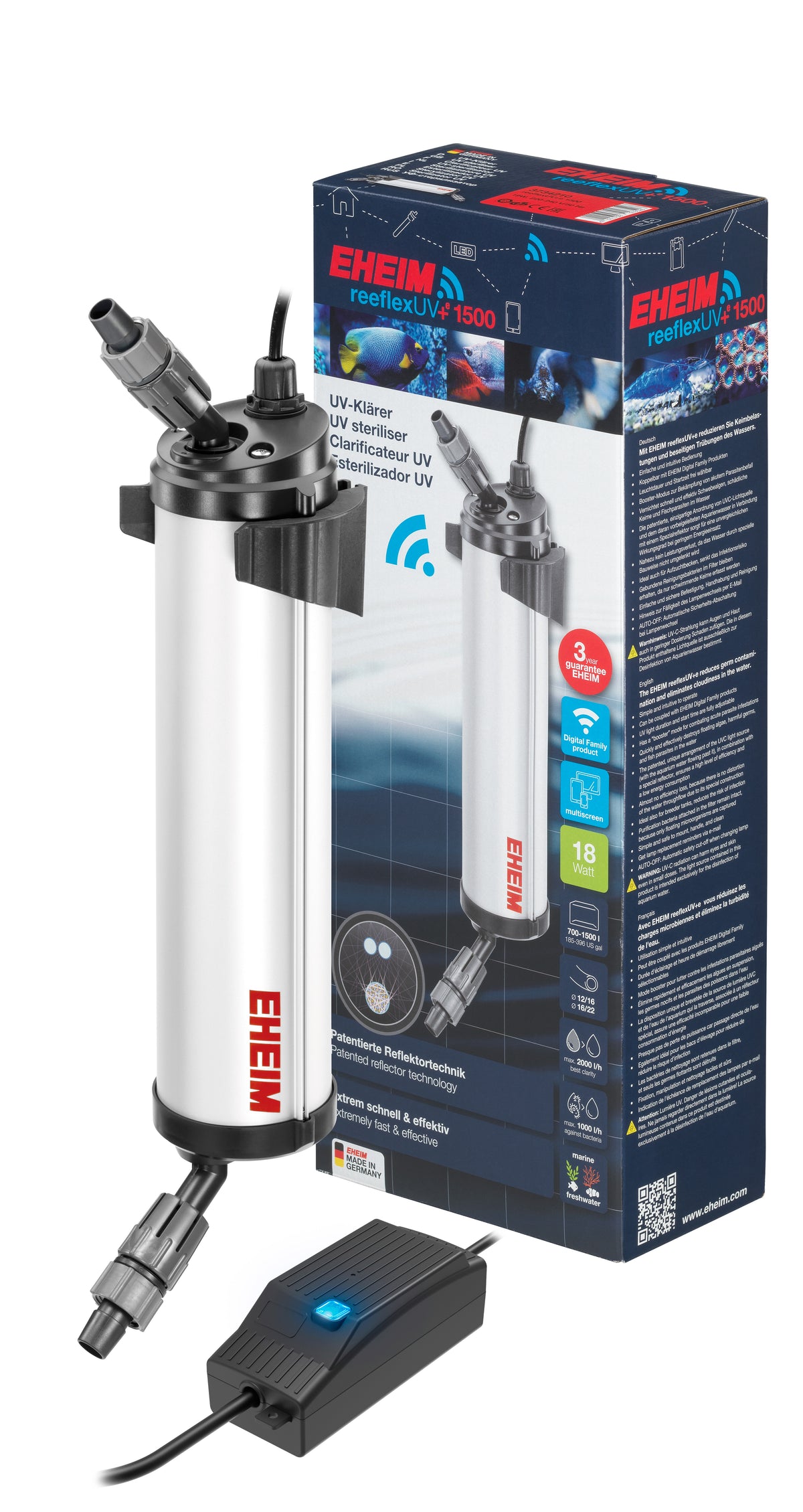 EHEIM reeflexUV+e 1500