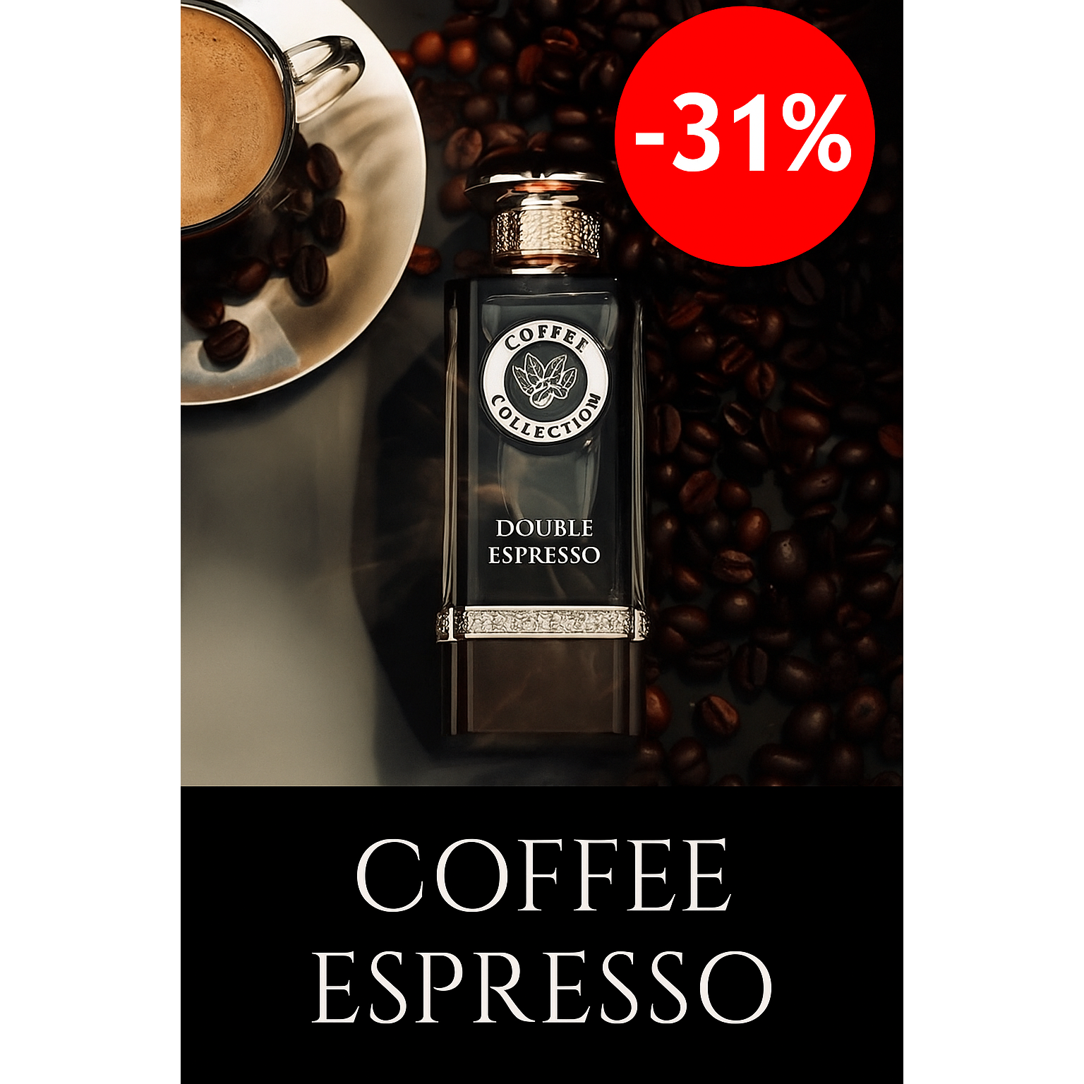 Fragrance World Double Espresso Eau de Parfum 100ml