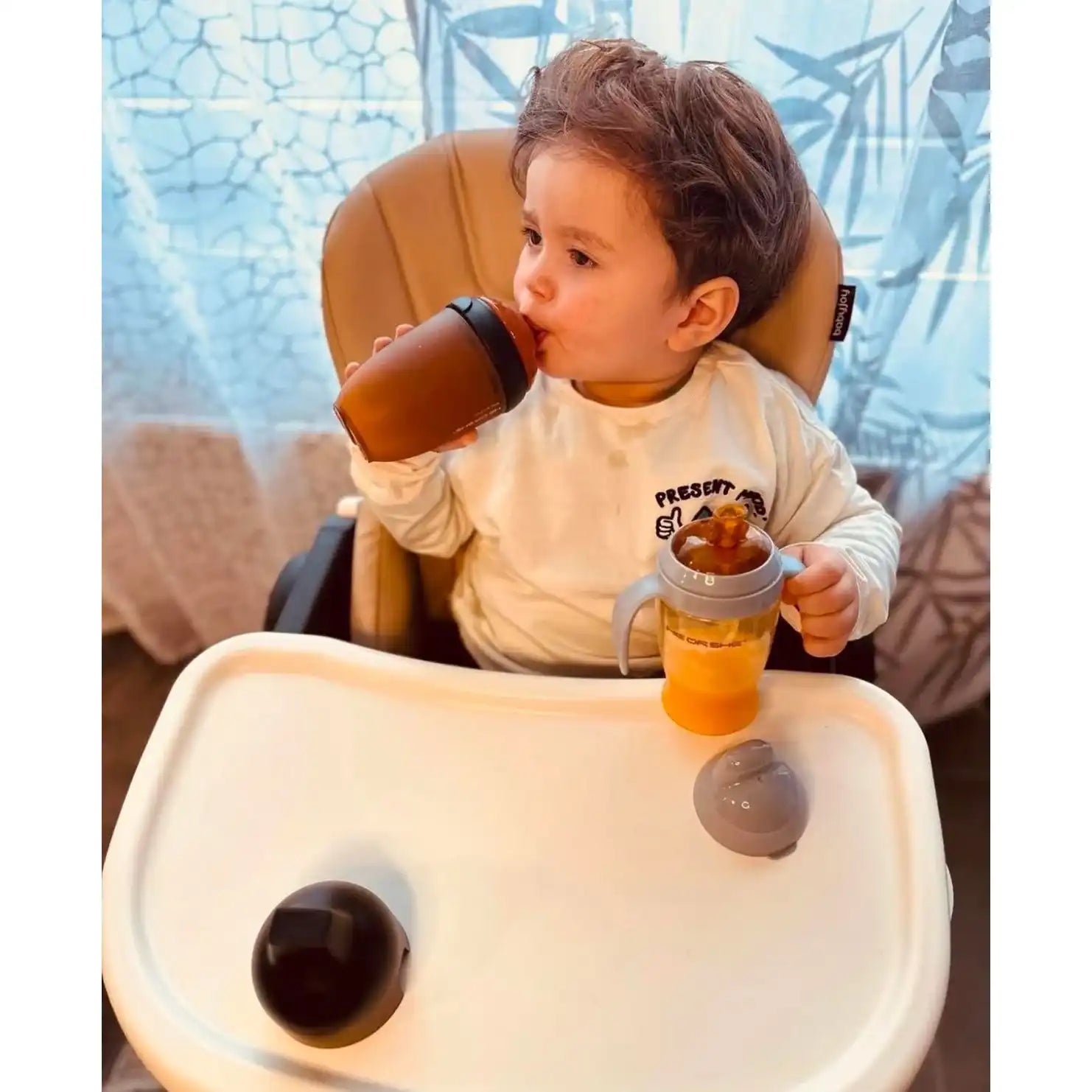 Ultra Wide Neck Baby Bottle 240ml (Schwarz)