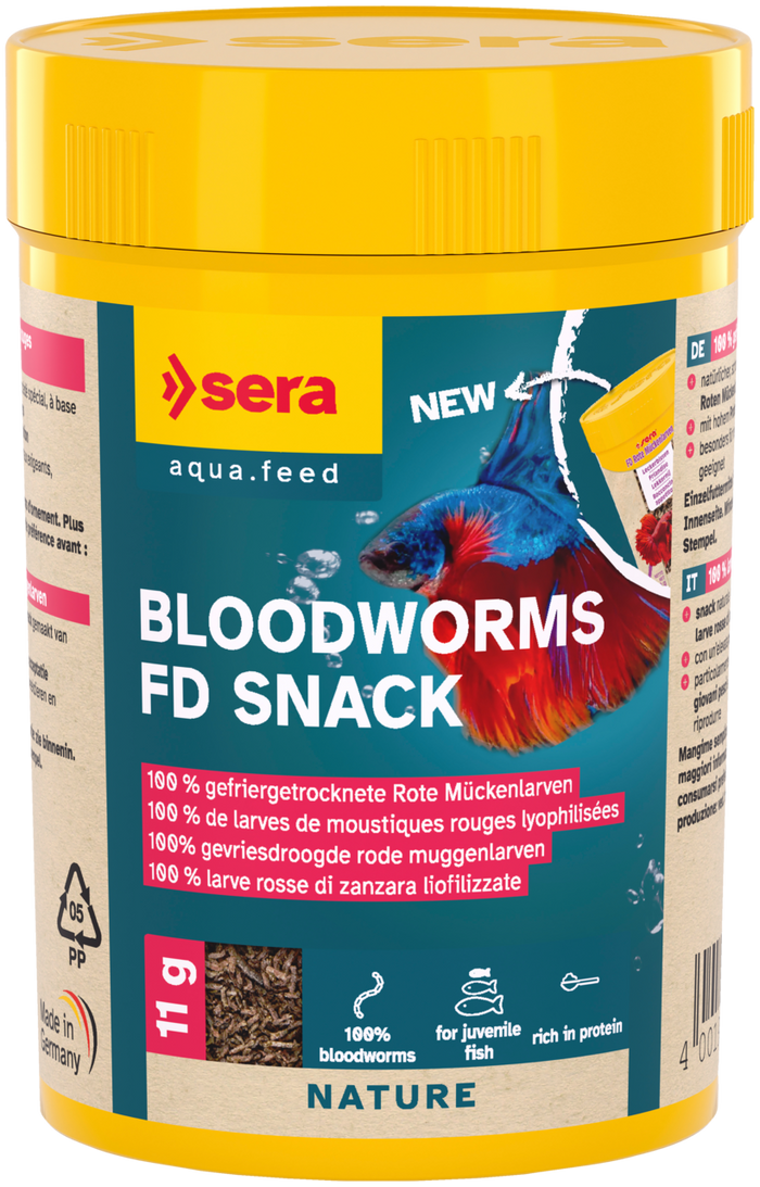 sera Bloodworms FD Snack