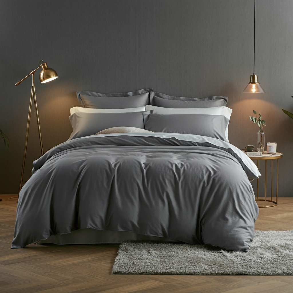 Grand Hotel Perkal Kissenbezug Aus Hundert Prozent Ägyptischer Baumwolle Mit Ultraweicher Textur Und Atmungsaktivität