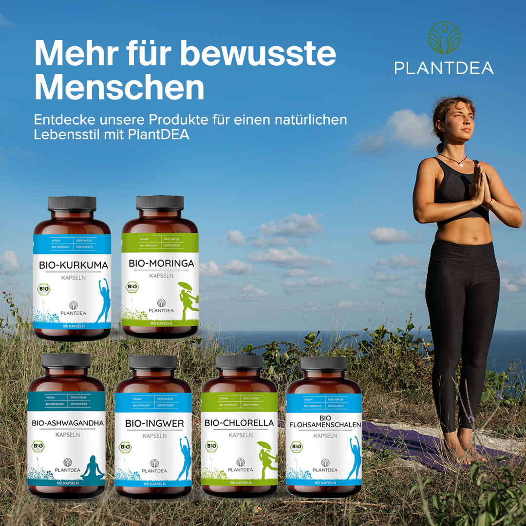 Bio Flohsamenschalen Kapseln