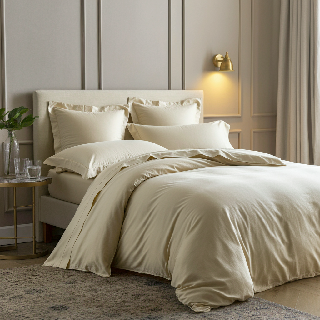 Grand Hotel Perkal Kissenbezug Aus Hundert Prozent Ägyptischer Baumwolle Mit Ultraweicher Textur Und Atmungsaktivität