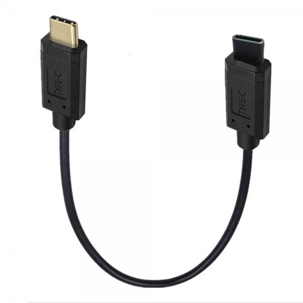 USB C Kabel 30 Cm Typ C 3 Gen 2 Mit Schutz Winkel Und 10 Gbit S 100W Lade Und Datentransfer