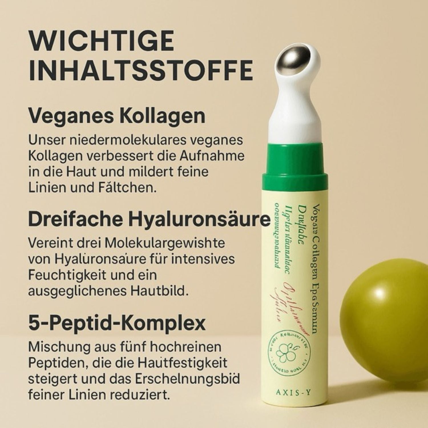 AXIS-Y Vegan Collagen Eye Serum 10ml - Augenserum