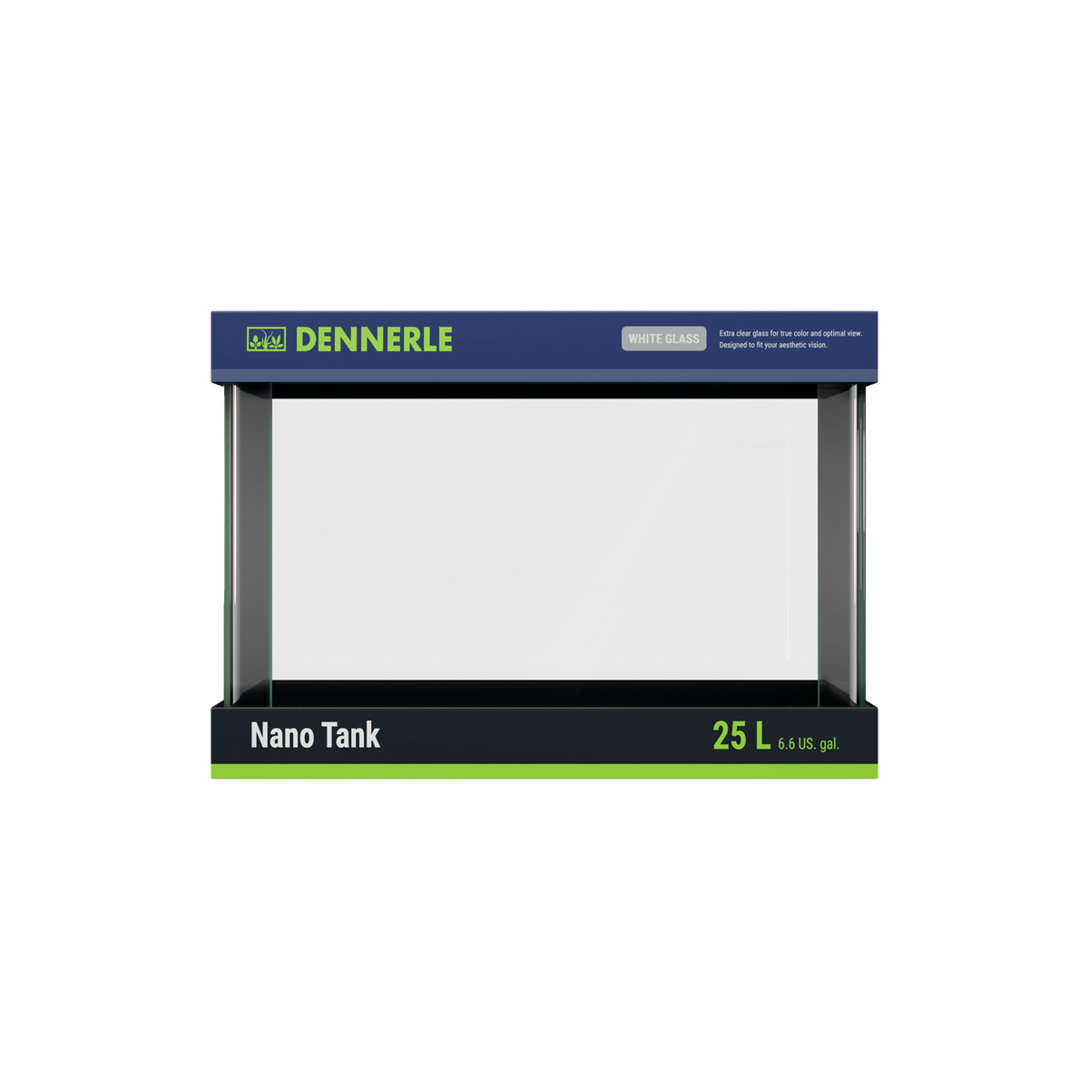 Nano Tank White Glass