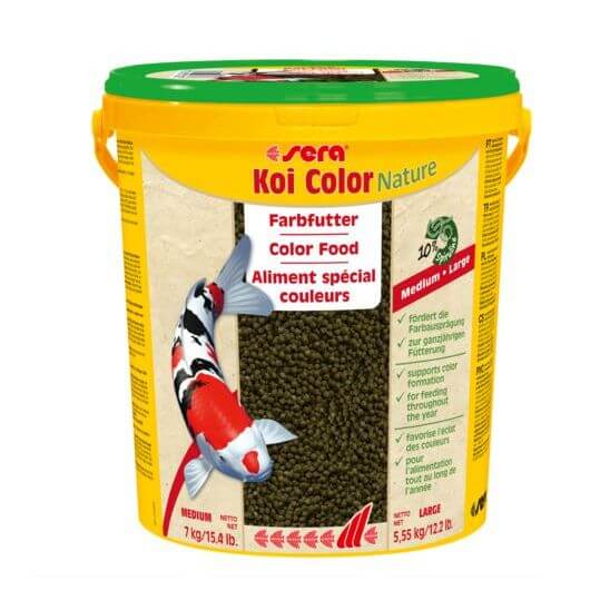 sera Koi Color Nature Large 21 Liter /5,5 kg