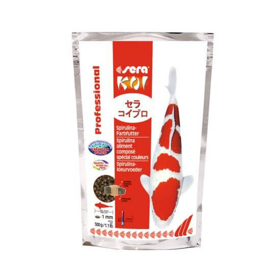 sera Koi Professional Spirulina Farbfutter 500 g