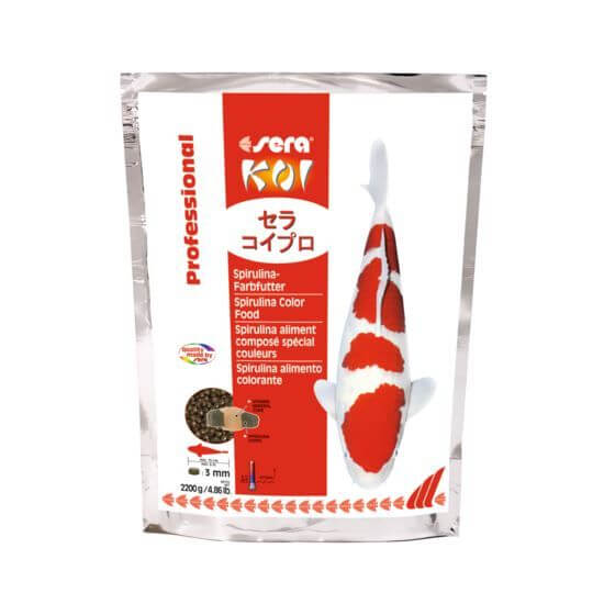 sera Koi Professional Spirulina Farbfutter 2200 g