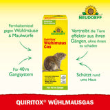 Neudorff Quiritox Wühlmaus­Gas 2 Stk. Faltschachtel