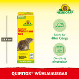 Neudorff Quiritox Wühlmaus­Gas 2 Stk. Faltschachtel